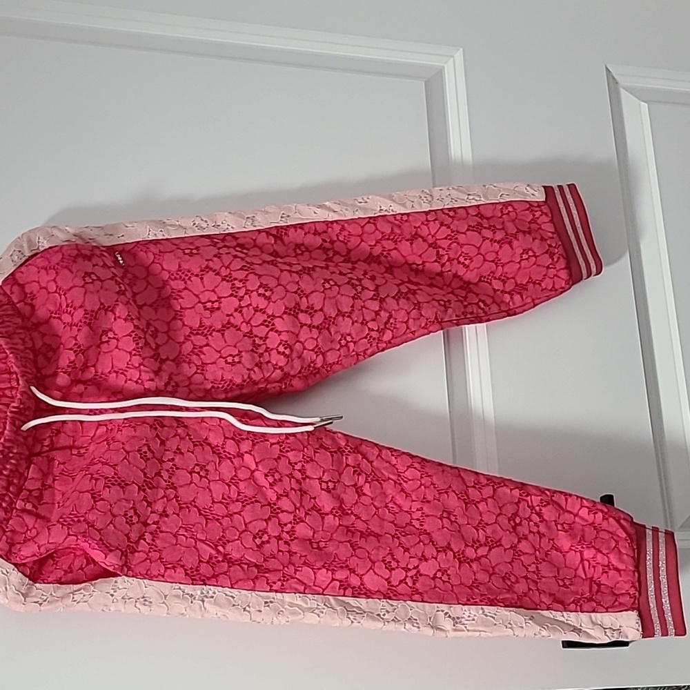 Pinko Girls Pink Lace Trousers age 6years